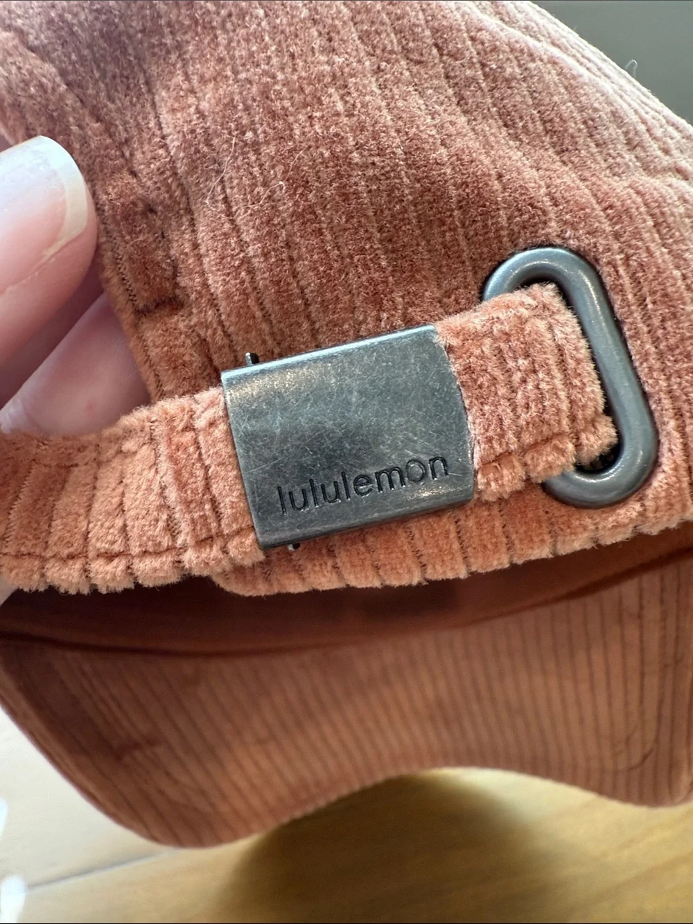 lululemon Corduroy Baseball Cap Dusty Rose